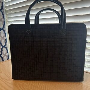 MZ Wallace Woven Tote, Black